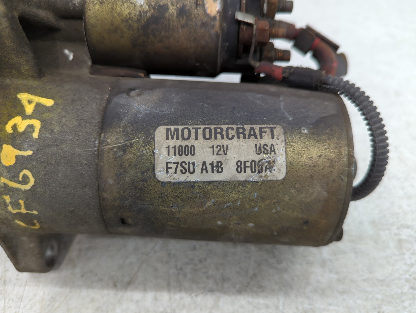 1997-2001 Ford E-250 Car Starter Motor Solenoid OEM P/N:F7SU 11000 AB Fits Fits 1997 1998 1999 2000 2001 2002 2003 2004 OEM 