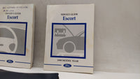 1998 Ford Escort Owners Manual Book Guide OEM Used Auto Parts - Oemusedautoparts1.com