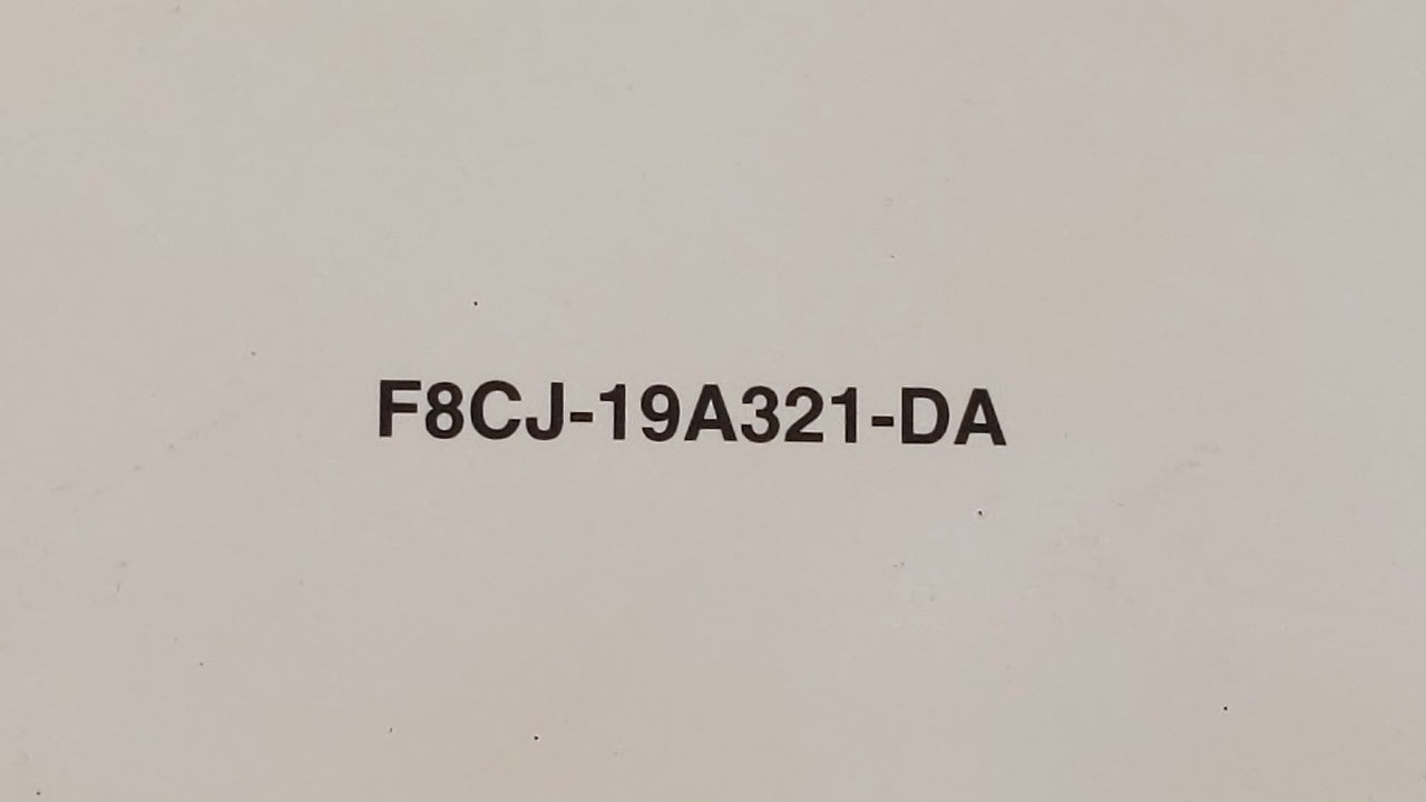 1998 Ford Escort Owners Manual Book Guide OEM Used Auto Parts - Oemusedautoparts1.com