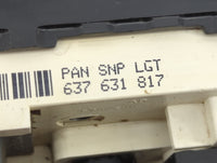 1997-1998 Ford Expedition Climate Control Module Temperature AC/Heater Replacement P/N:637 631 817 Fits Fits 1997 1998 OEM U