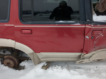 compare product 1998-2001 Ford Explorer Driver Rear Door Oem
