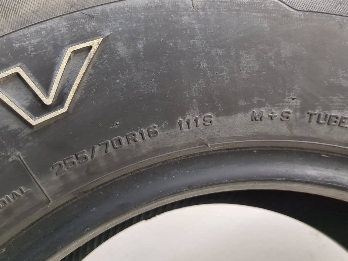 Used Tire 255/70R16 IRONMAN RB-SUV 111S - Tread Depth 7/32 - Oemusedautoparts1.com