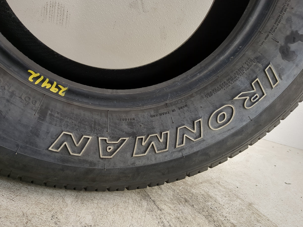 Used Tire 255/70R16 IRONMAN RB-SUV 111S - Tread Depth 7/32 - Oemusedautoparts1.com
