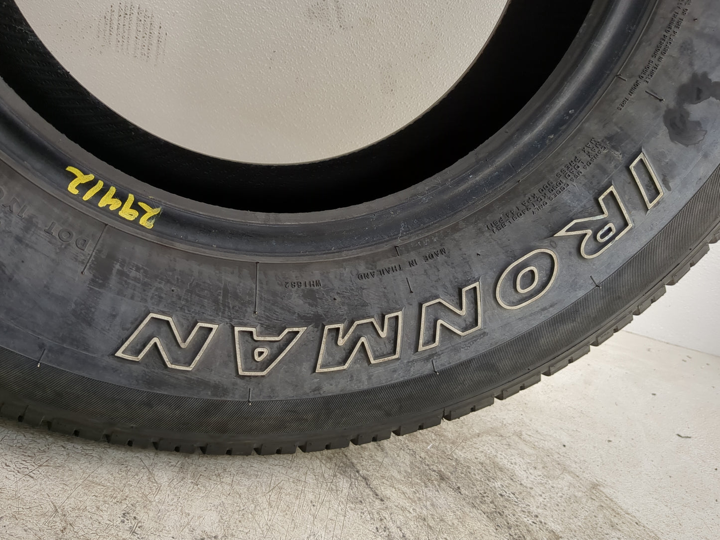 Used Tire 255/70R16 IRONMAN RB-SUV 111S - Tread Depth 7/32 - Oemusedautoparts1.com