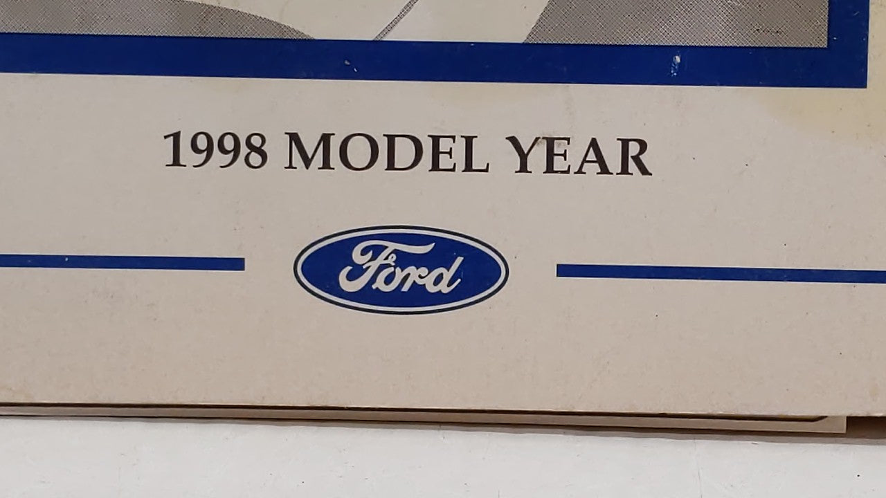 1998 Ford Explorer Owners Manual Book Guide OEM Used Auto Parts - Oemusedautoparts1.com