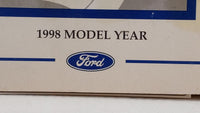 1998 Ford Explorer Owners Manual Book Guide OEM Used Auto Parts - Oemusedautoparts1.com