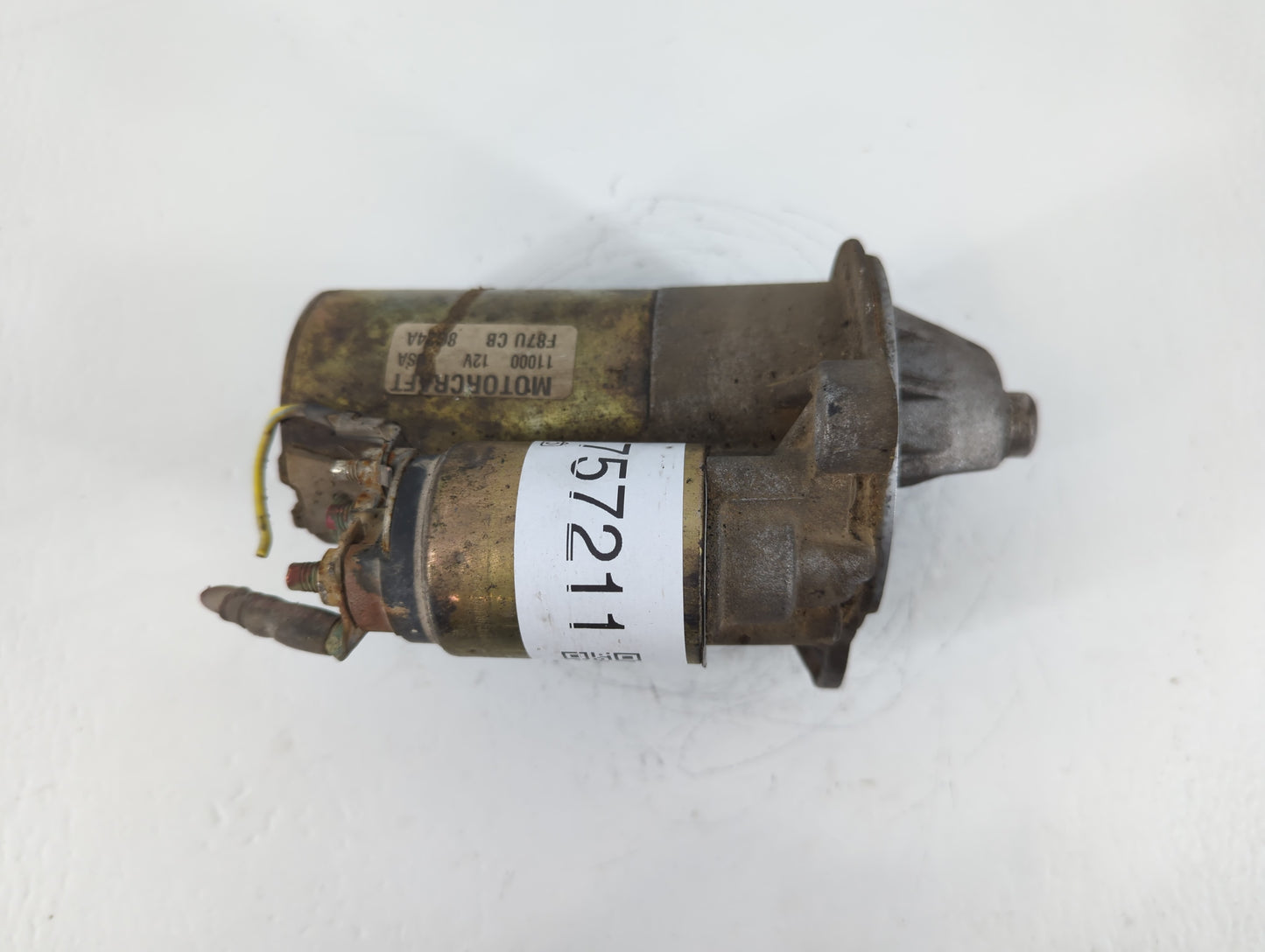 1997-2001 Ford Explorer Car Starter Motor Solenoid OEM P/N:F87U CB 8G24A Fits Fits 1997 1998 1999 2000 2001 OEM Used Auto Pa