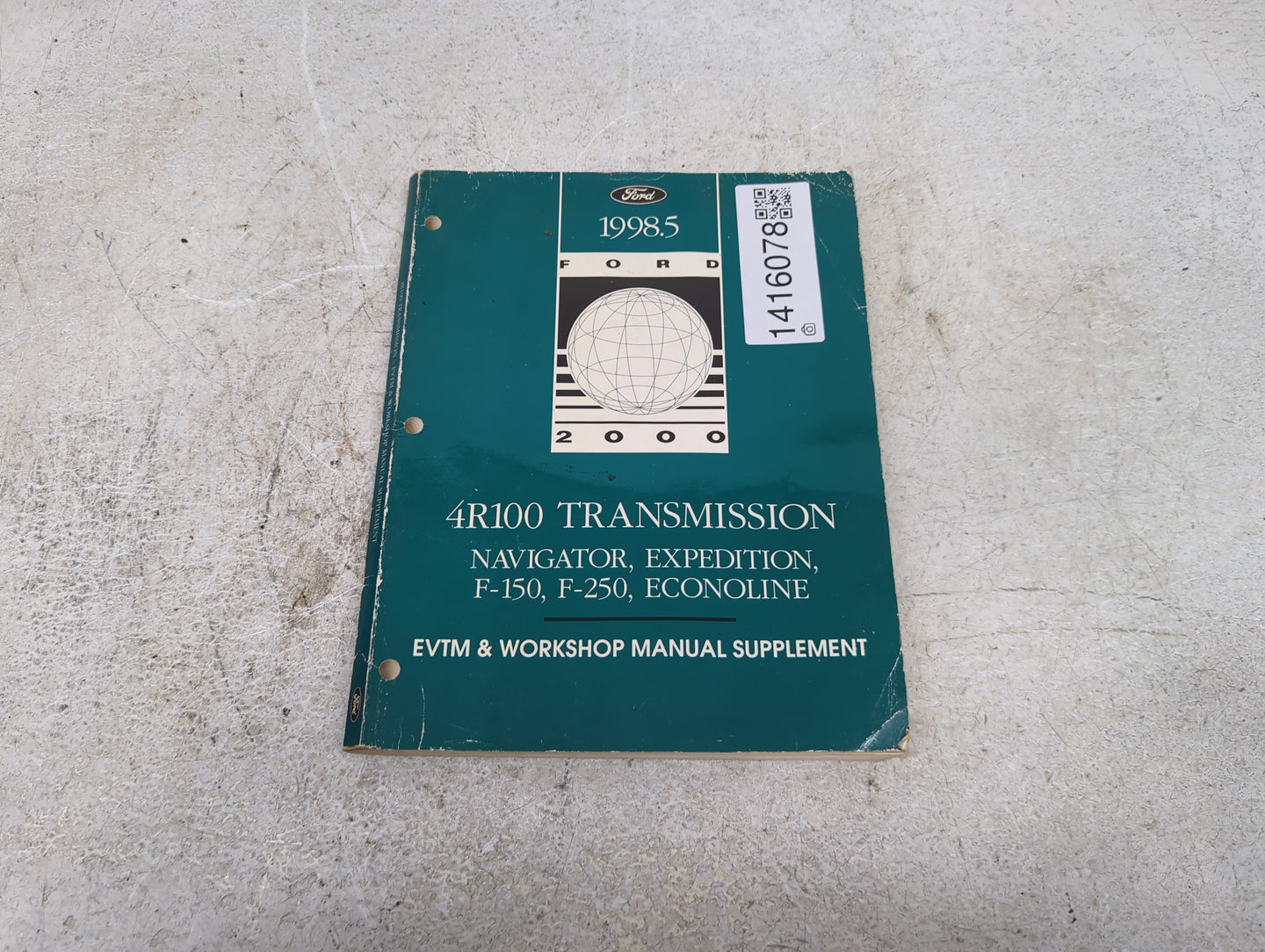 1998 Ford F-150 Owners Manual Book Guide P/N:FCS-12863-99 OEM Used Auto Parts - Oemusedautoparts1.com