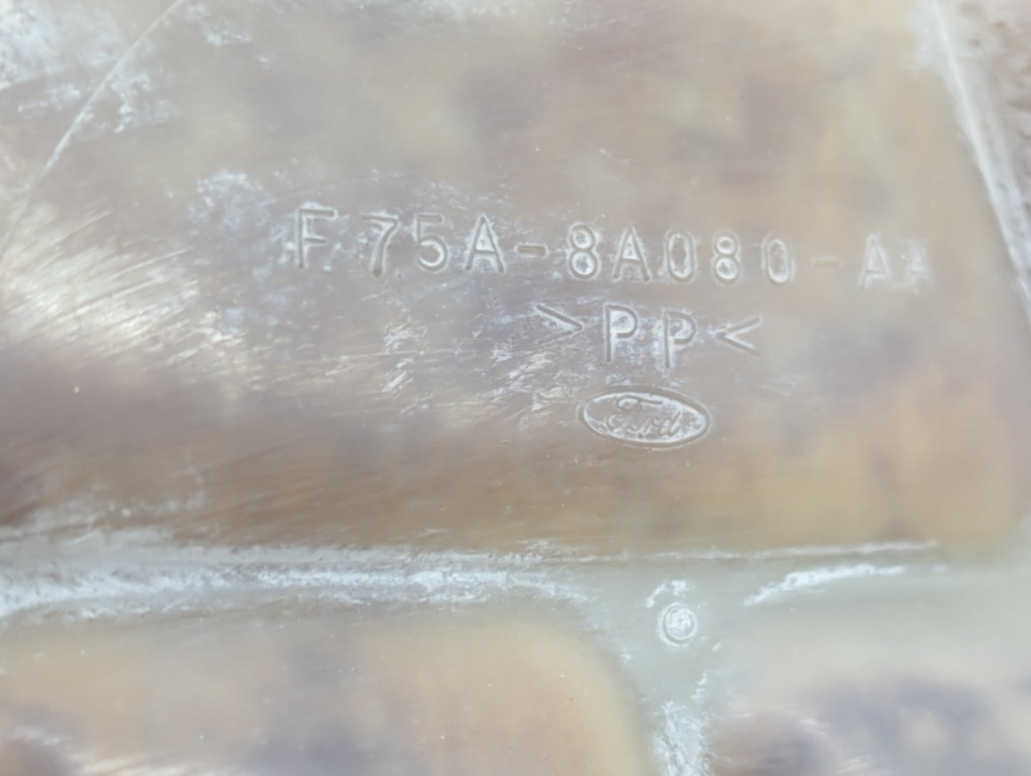 1998 Ford F-150 Radiator Coolant Overflow Expansion Tank Bottle - Oemusedautoparts1.com