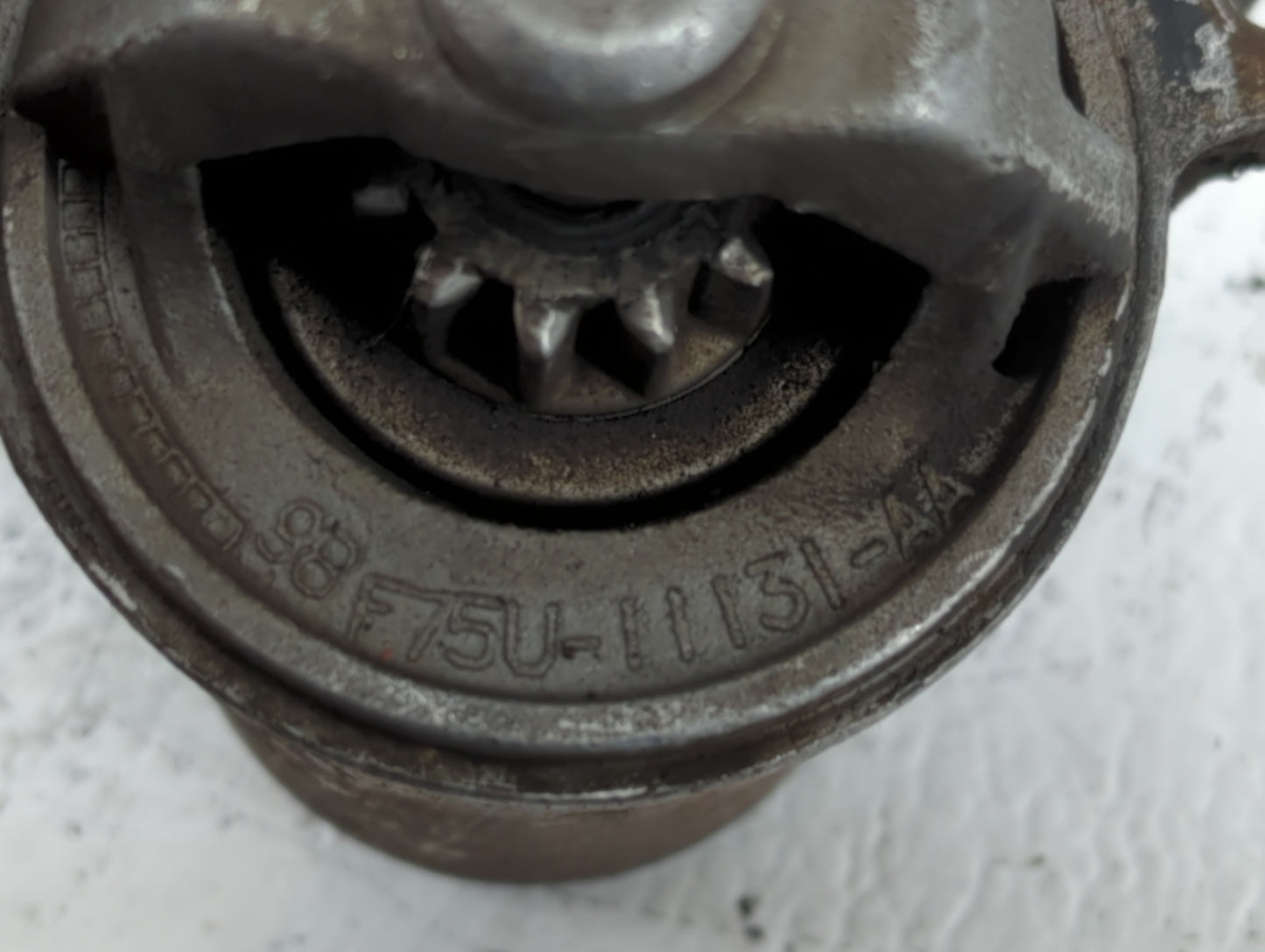 1997-1998 Ford F-150 Car Starter Motor Solenoid OEM P/N:98 F75U-11131-AA Fits OEM Used Auto Parts - Oemusedautoparts1.com