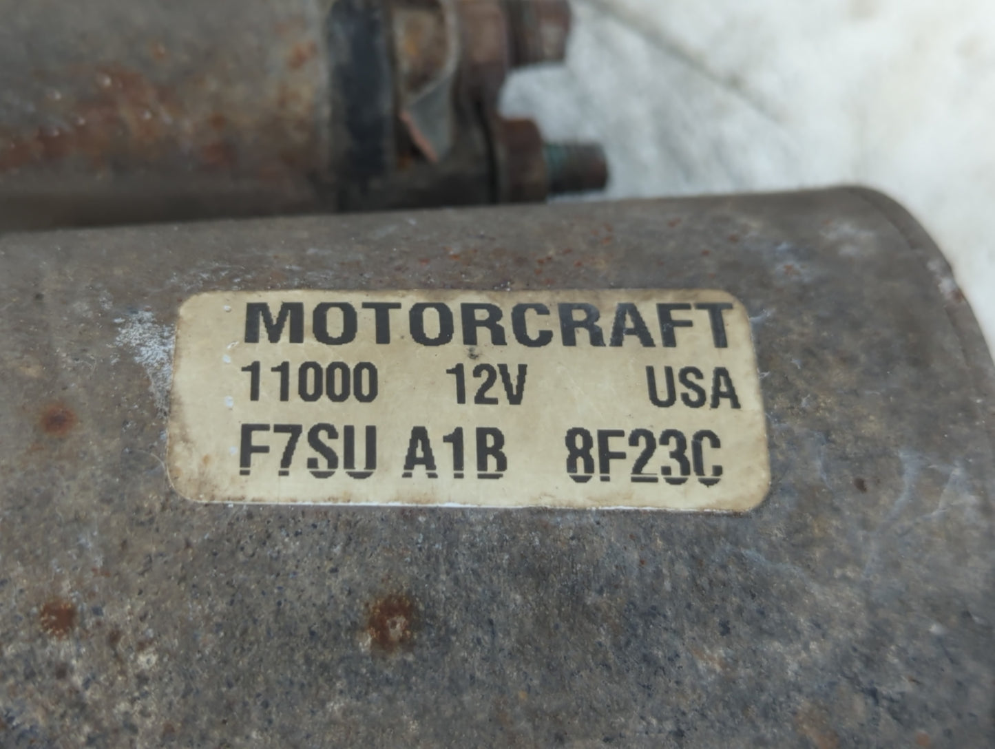 1997-1998 Ford F-150 Car Starter Motor Solenoid OEM P/N:F7SU 11000 AB Fits Fits 1997 1998 1999 2000 2001 2002 2003 2004 OEM 