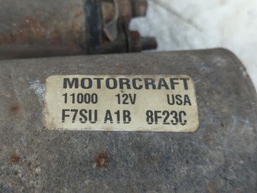 1997-1998 Ford F-150 Car Starter Motor Solenoid OEM P/N:F7SU 11000 AB Fits Fits 1997 1998 1999 2000 2001 2002 2003 2004 OEM Used Auto Parts