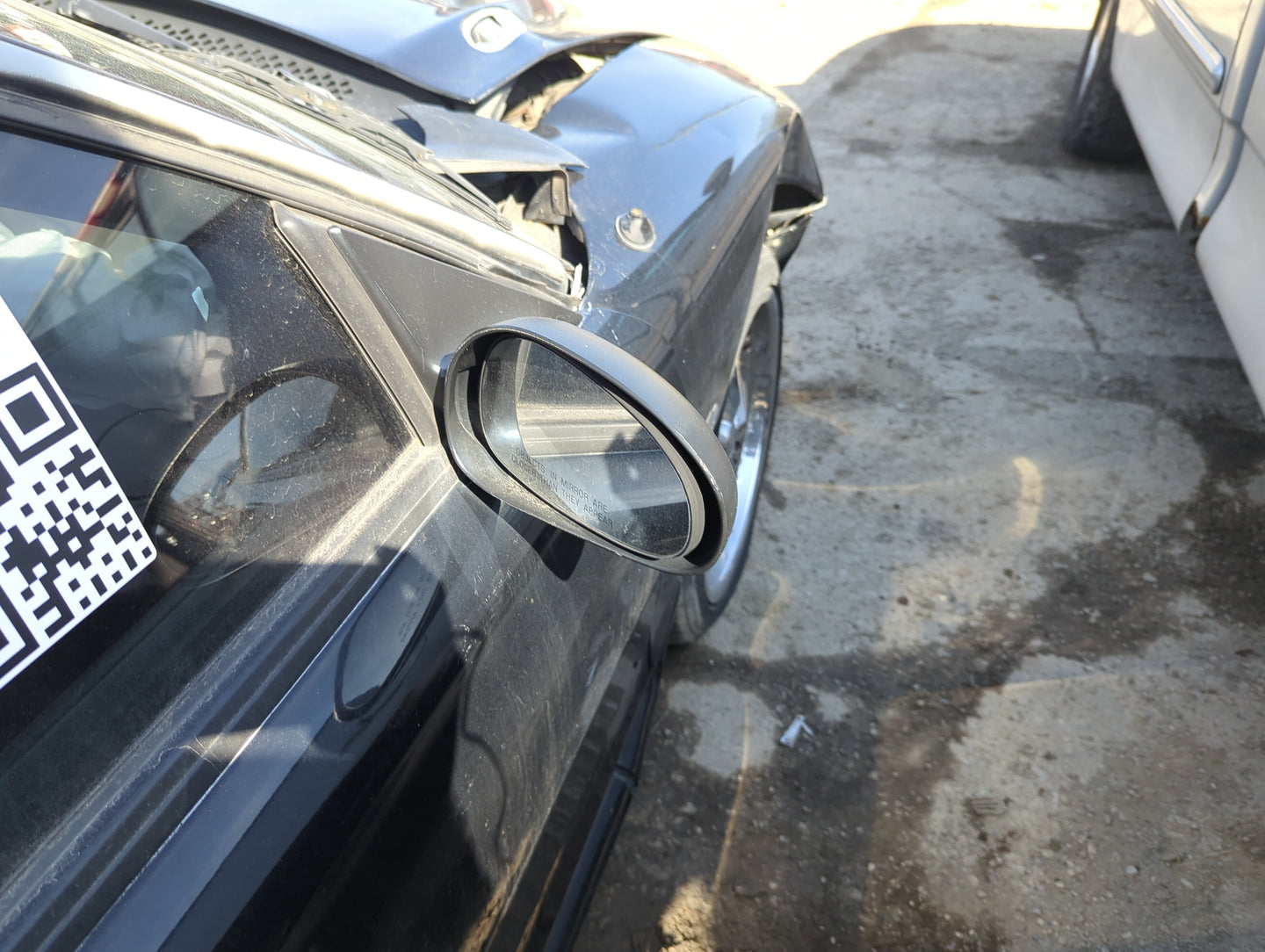 1996-1998 Ford Mustang Passenger Side View Mirror - Right Door Mirror OEM Used - Oemusedautoparts1.com