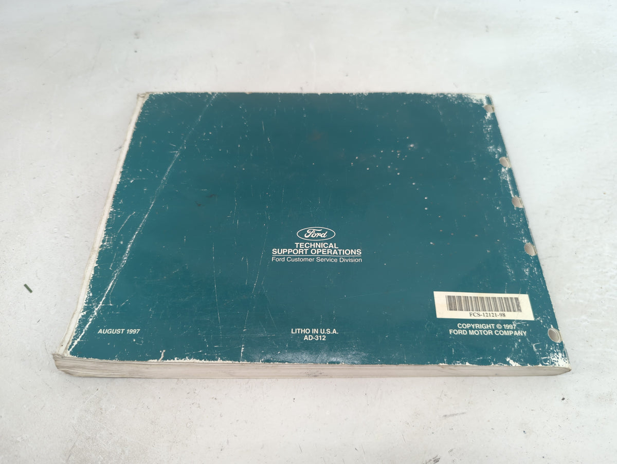 1998 Ford Mustang Owners Manual Book Guide P/N:FCS-12121-98 OEM Used Auto Parts - Oemusedautoparts1.com