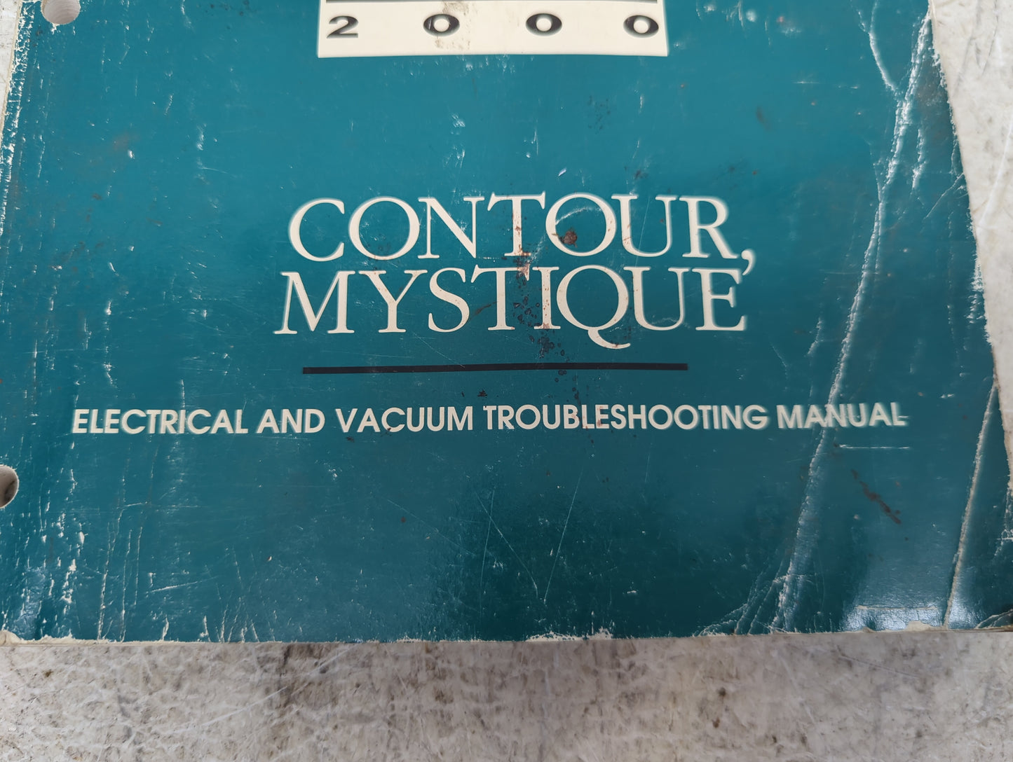 1998 Ford Mystique Owners Manual Book Guide P/N:FCS-12253-98 OEM Used Auto Parts - Oemusedautoparts1.com