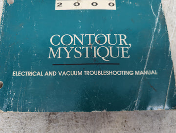 1998 Ford Mystique Owners Manual Book Guide P/N:FCS-12253-98 OEM Used Auto Parts