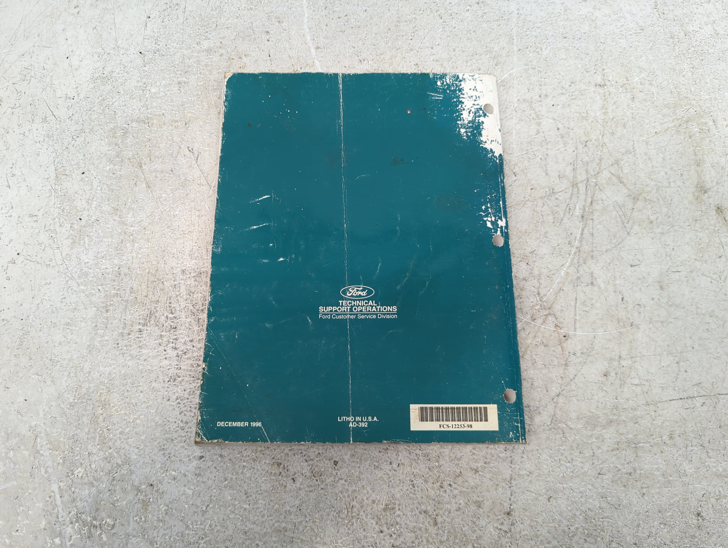 1998 Ford Mystique Owners Manual Book Guide P/N:FCS-12253-98 OEM Used Auto Parts - Oemusedautoparts1.com
