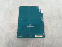 1998 Ford Mystique Owners Manual Book Guide P/N:FCS-12253-98 OEM Used Auto Parts - Oemusedautoparts1.com