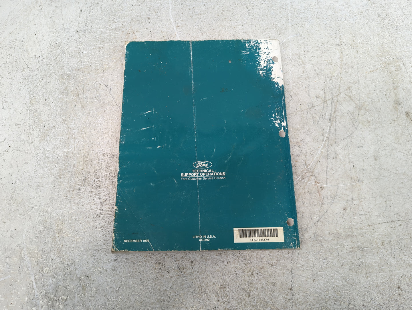 1998 Ford Mystique Owners Manual Book Guide P/N:FCS-12253-98 OEM Used Auto Parts - Oemusedautoparts1.com