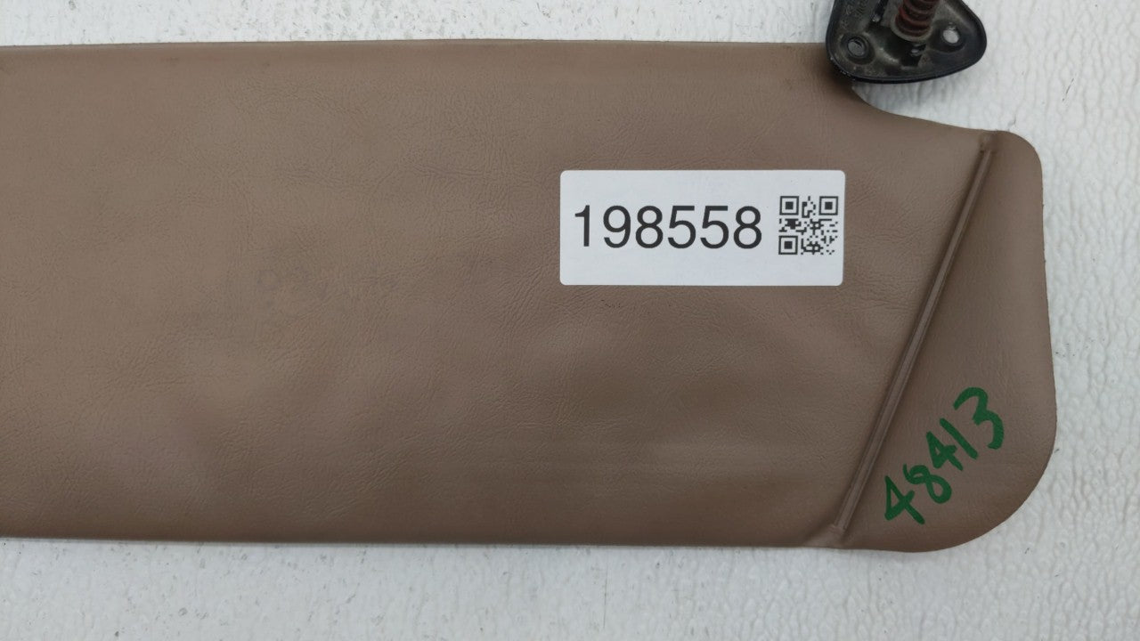 1998 Ford Ranger Sun Visor Shade Replacement Passenger Right Mirror Fits OEM Used Auto Parts - Oemusedautoparts1.com