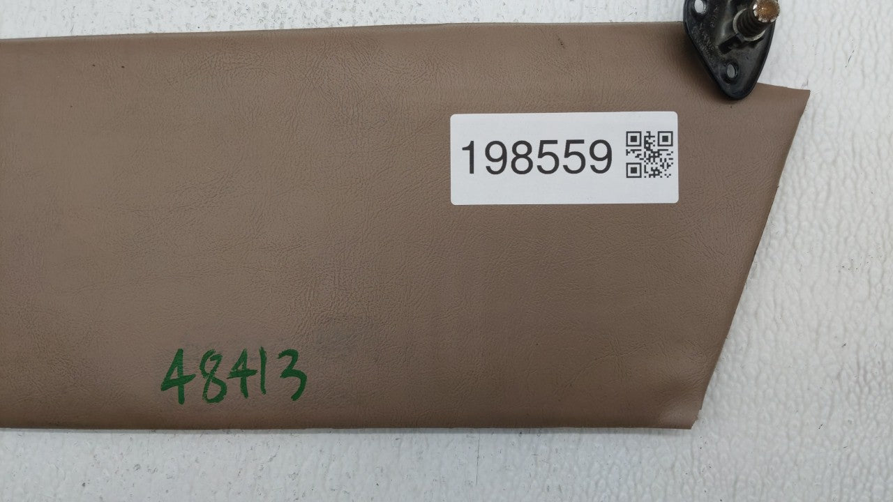 1998 Ford Ranger Sun Visor Shade Replacement Passenger Right Mirror Fits OEM Used Auto Parts - Oemusedautoparts1.com