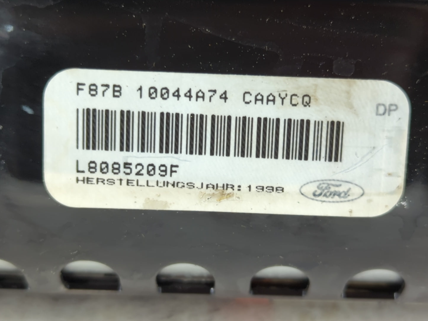 1998-1999 Ford Ranger Air Bag Driver Left Steering Wheel Mounted - Oemusedautoparts1.com