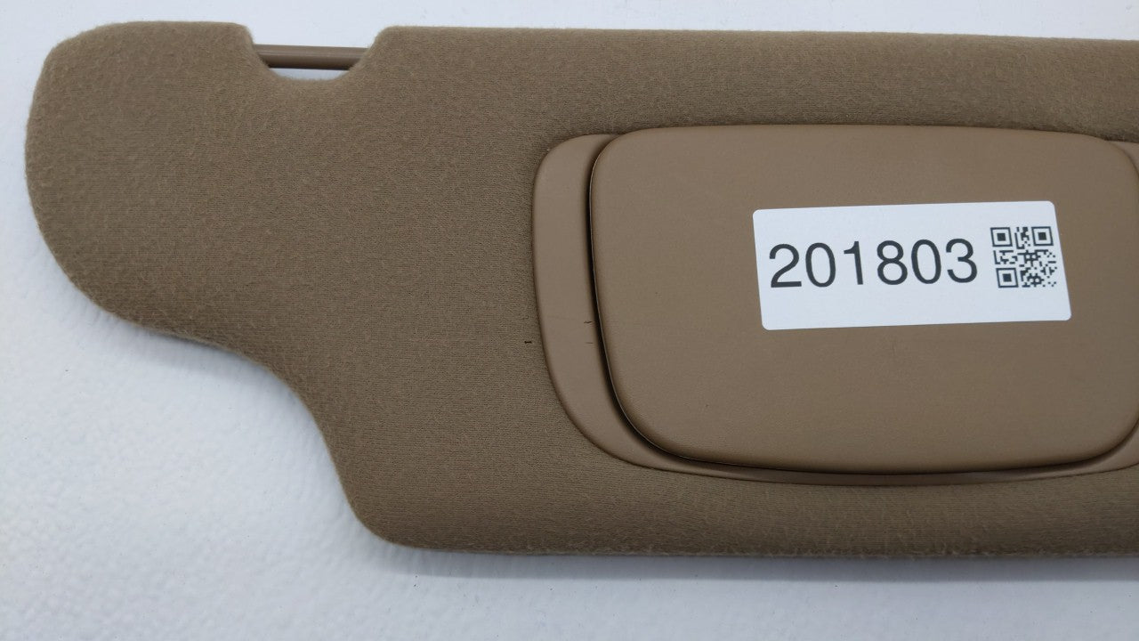 1998 Ford Taurus Sun Visor Shade Replacement Passenger Right Mirror Fits OEM Used Auto Parts - Oemusedautoparts1.com