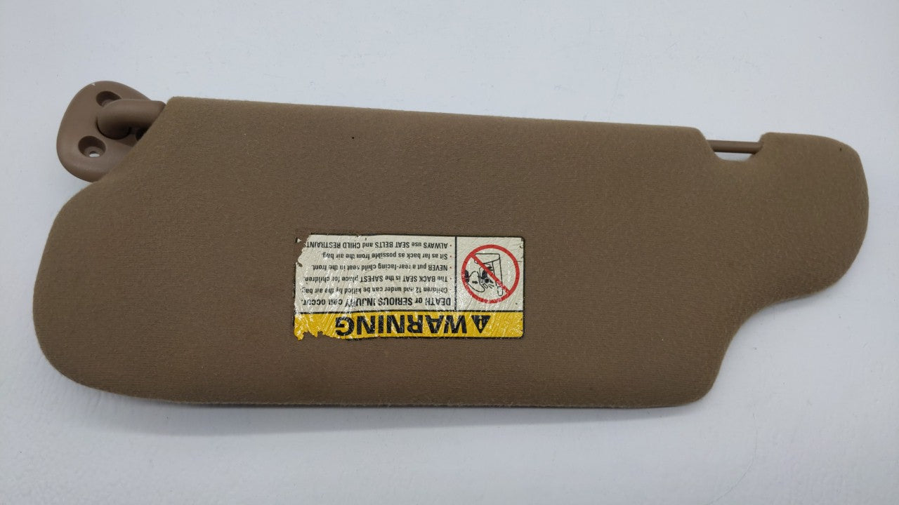 1998 Ford Taurus Sun Visor Shade Replacement Passenger Right Mirror Fits OEM Used Auto Parts - Oemusedautoparts1.com