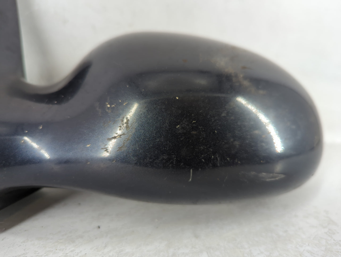 1996-1998 Ford Taurus Driver Left Side View Manual Door Mirror Black - Oemusedautoparts1.com