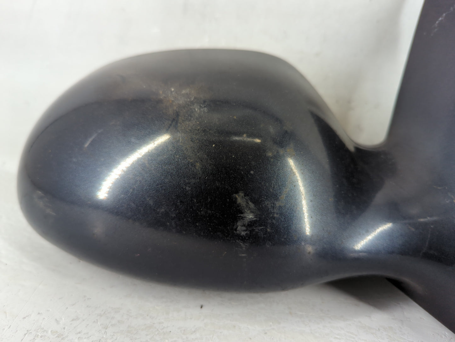 1996-1998 Ford Taurus Passenger Right Side View Manual Door Mirror Black - Oemusedautoparts1.com