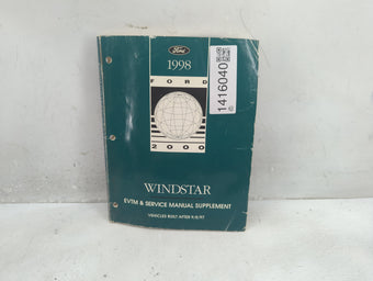 compare product 1998 Ford Windstar 1416040