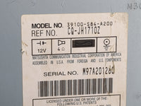 1998 Honda Accord Radio AM FM Cd Player Receiver Replacement P/N:39100-S84-A200 CQ-JH1710Z Fits OEM Used Auto Parts - Oemuse