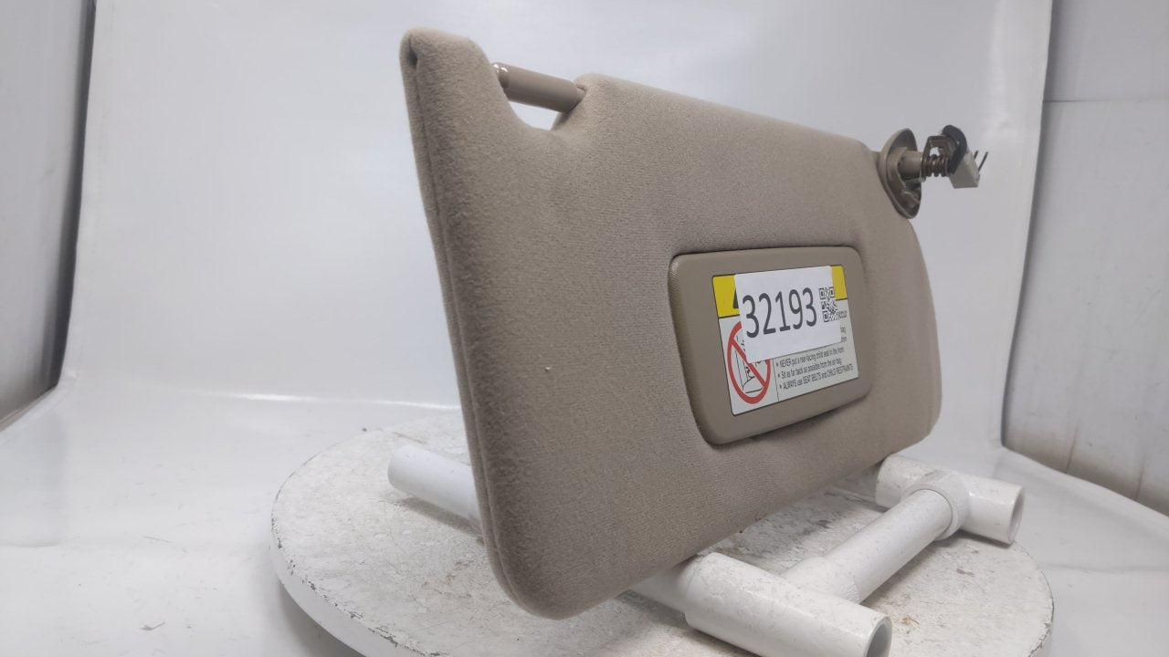 1998 Honda Accord Sun Visor Shade Replacement Passenger Right Mirror Fits OEM Used Auto Parts - Oemusedautoparts1.com