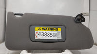 1998 Honda Accord Sun Visor Shade Replacement Passenger Right Mirror Fits OEM Used Auto Parts - Oemusedautoparts1.com