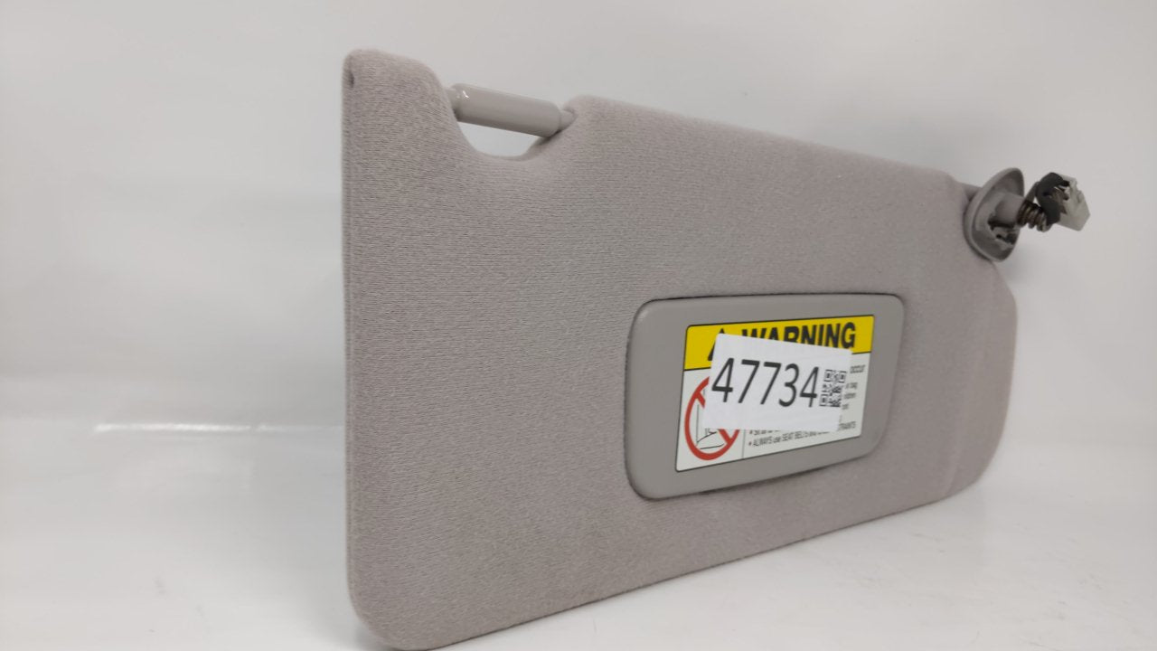 1998 Honda Accord Passenger Right Sun Visor Sunvisor Gray - Oemusedautoparts1.com