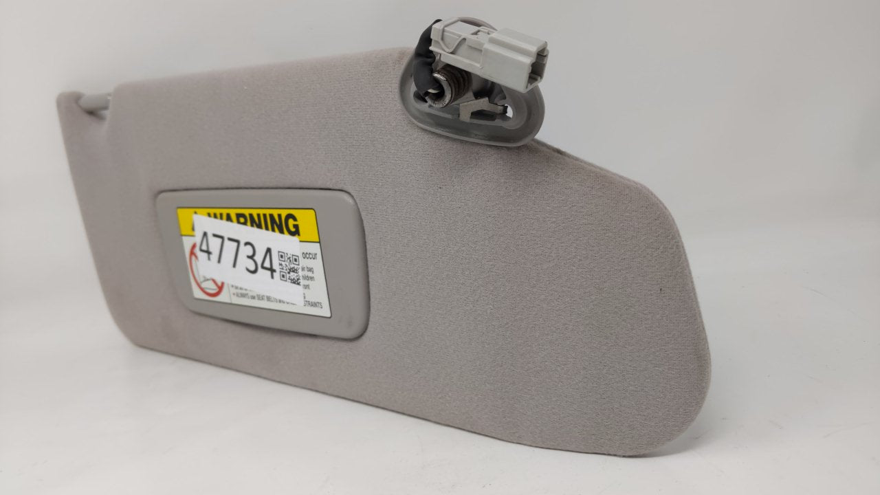1998 Honda Accord Passenger Right Sun Visor Sunvisor Gray - Oemusedautoparts1.com