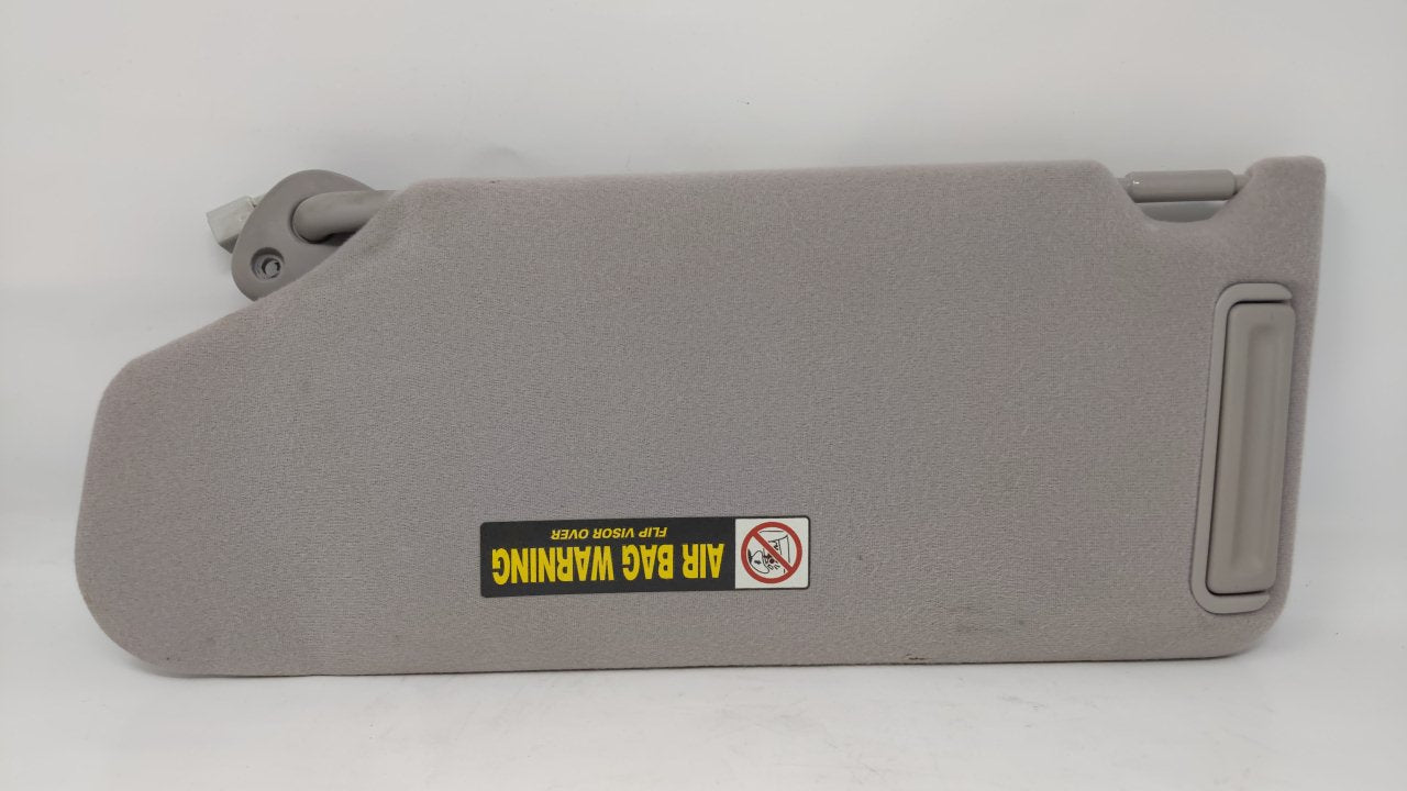 1998 Honda Accord Passenger Right Sun Visor Sunvisor Gray - Oemusedautoparts1.com
