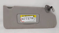 1998 Honda Accord Passenger Right Sun Visor Sunvisor Gray - Oemusedautoparts1.com