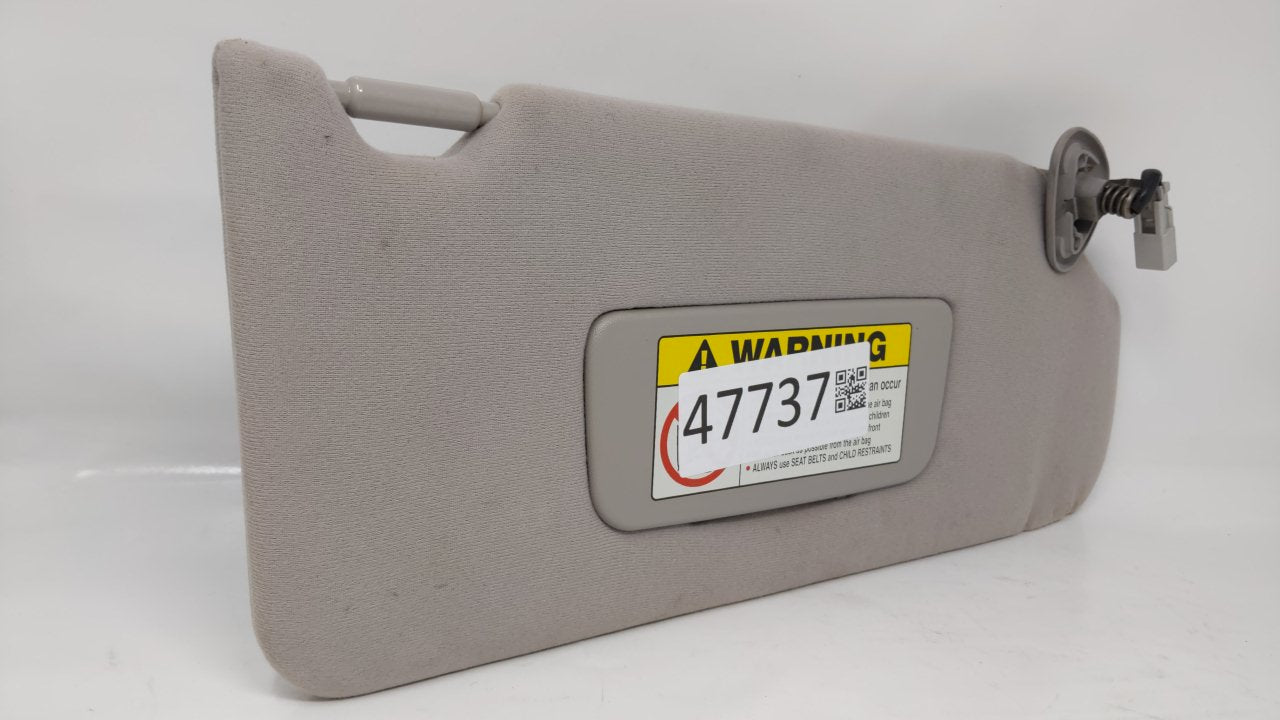 1998 Honda Accord Passenger Right Sun Visor Sunvisor Gray - Oemusedautoparts1.com