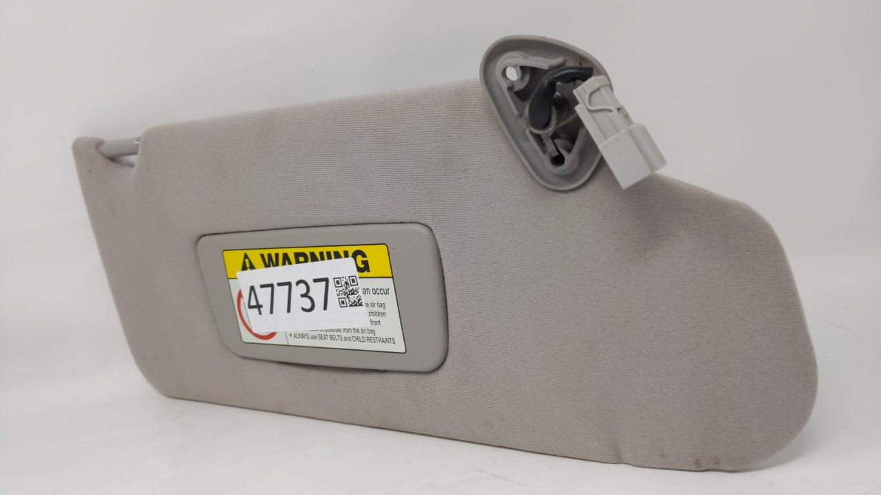 1998 Honda Accord Passenger Right Sun Visor Sunvisor Gray - Oemusedautoparts1.com
