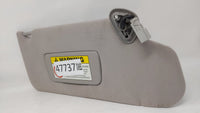1998 Honda Accord Passenger Right Sun Visor Sunvisor Gray - Oemusedautoparts1.com