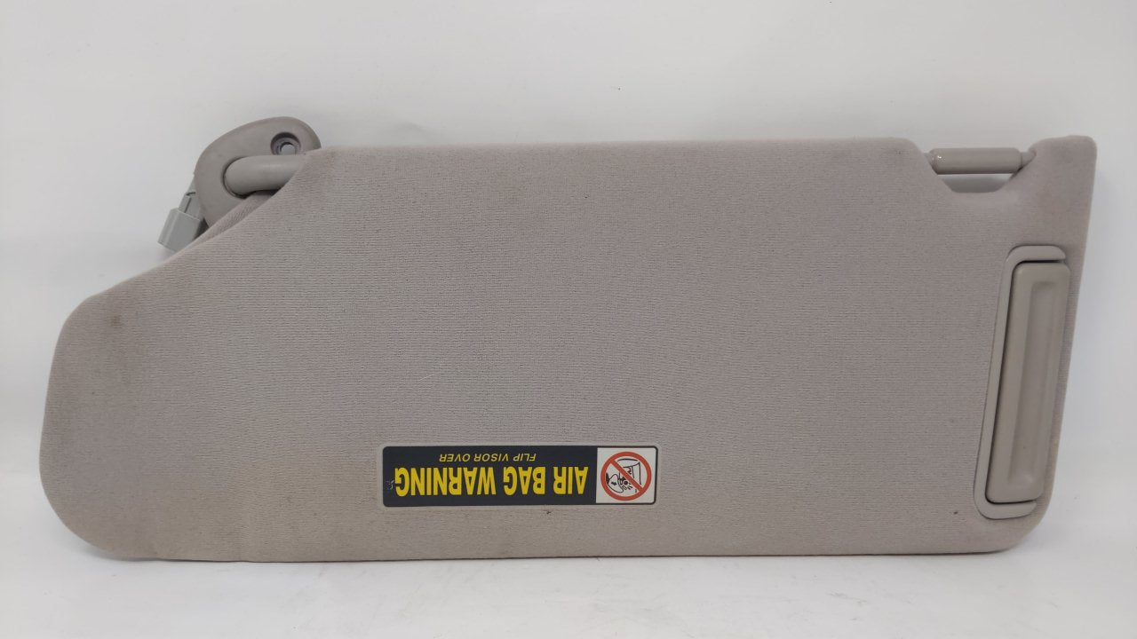 1998 Honda Accord Passenger Right Sun Visor Sunvisor Gray - Oemusedautoparts1.com