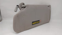 1998 Honda Accord Passenger Right Sun Visor Sunvisor Gray - Oemusedautoparts1.com