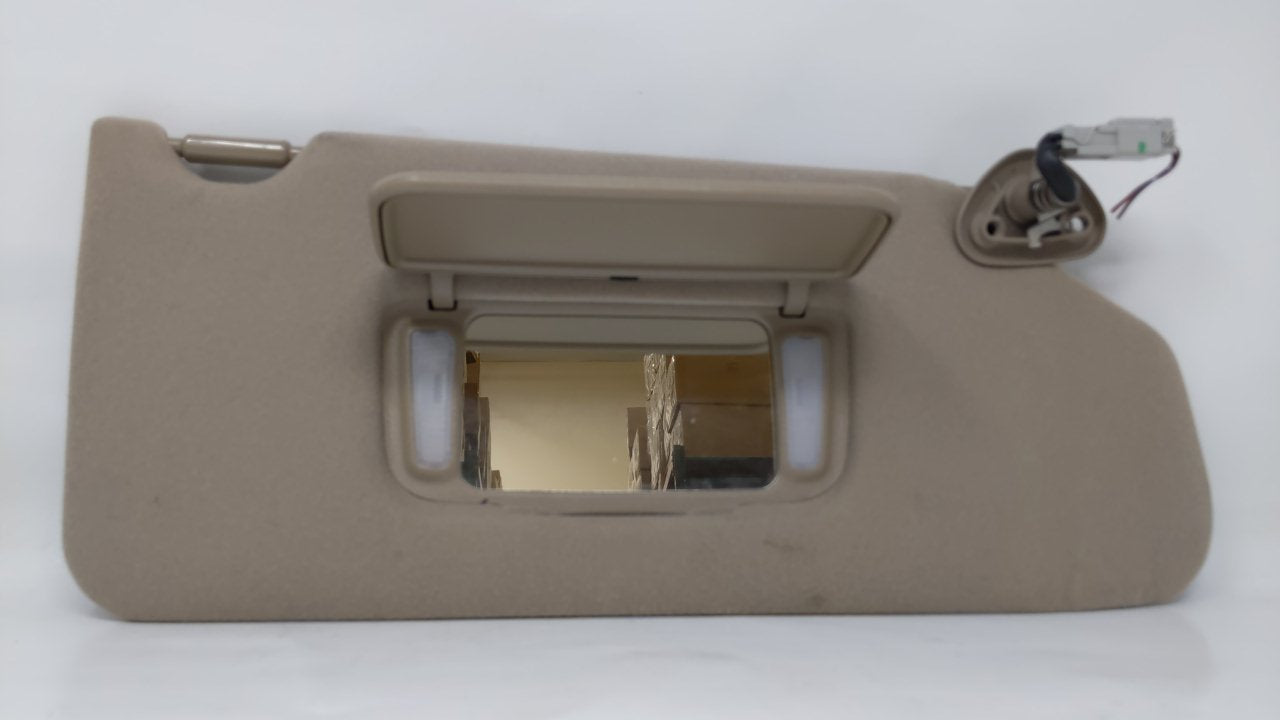 1998 Honda Accord Passenger Right Sun Visor Sunvisor Tan - Oemusedautoparts1.com