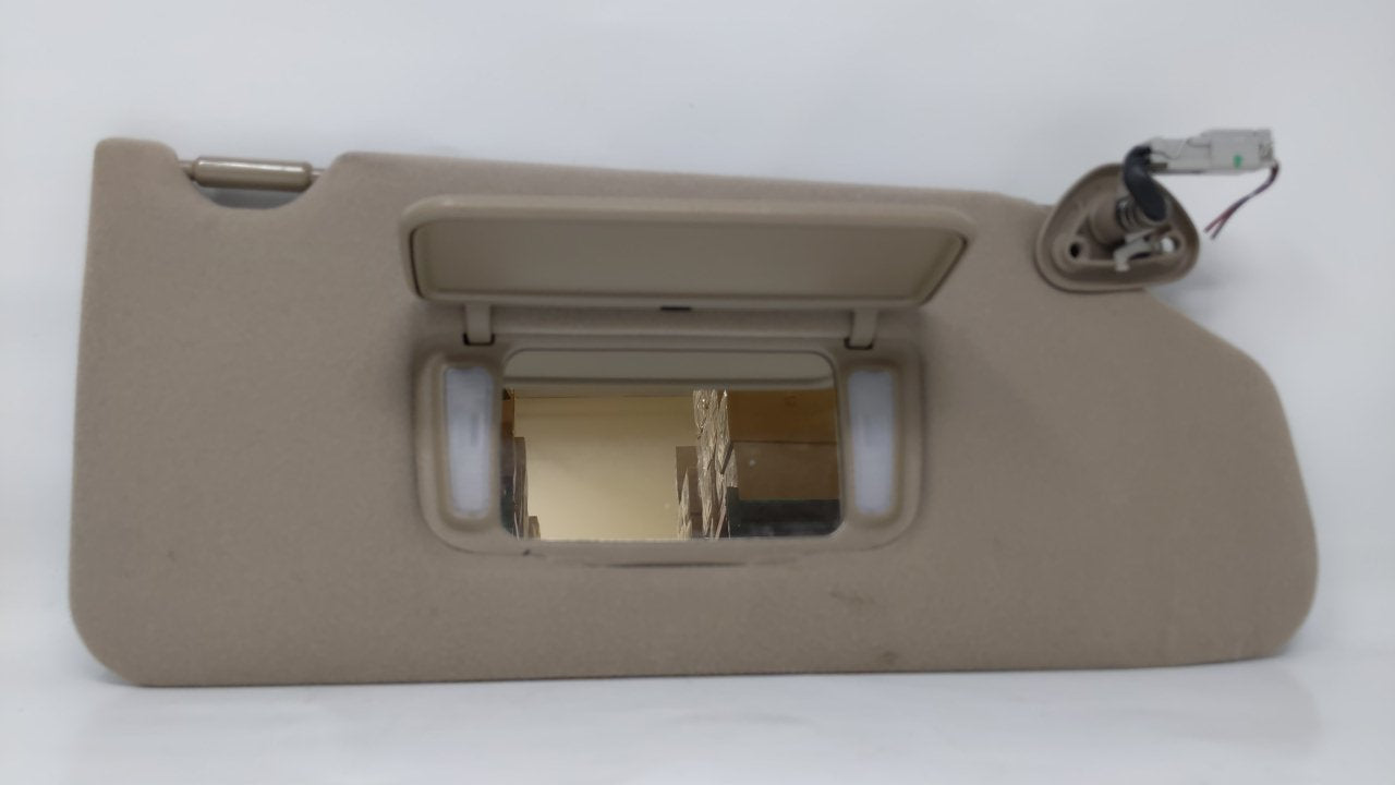 1998 Honda Accord Passenger Right Sun Visor Sunvisor Tan - Oemusedautoparts1.com