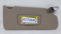 1998 Honda Accord Passenger Right Sun Visor Sunvisor Tan - Oemusedautoparts1.com