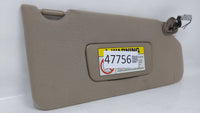 1998 Honda Accord Passenger Right Sun Visor Sunvisor Tan - Oemusedautoparts1.com