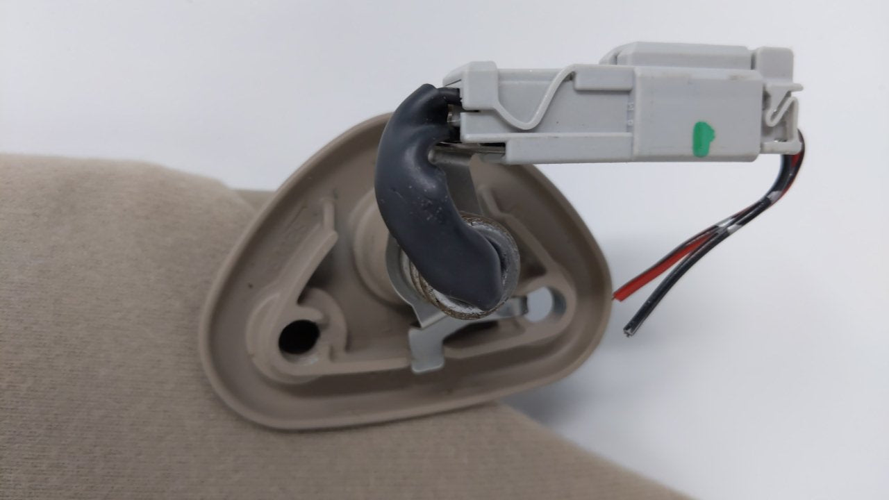 1998 Honda Accord Passenger Right Sun Visor Sunvisor Tan - Oemusedautoparts1.com