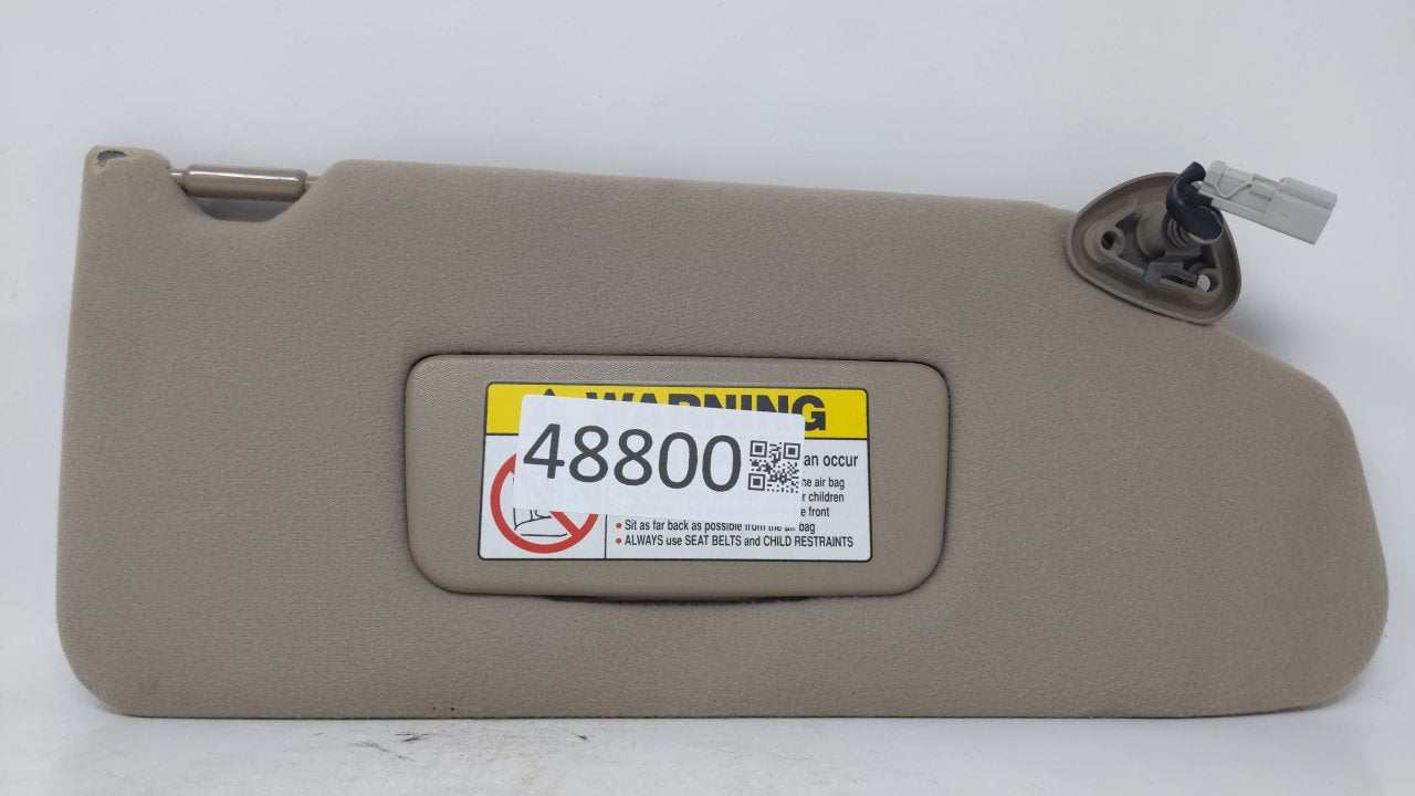 1998 Honda Accord Sun Visor Shade Replacement Passenger Right Mirror Fits OEM Used Auto Parts - Oemusedautoparts1.com