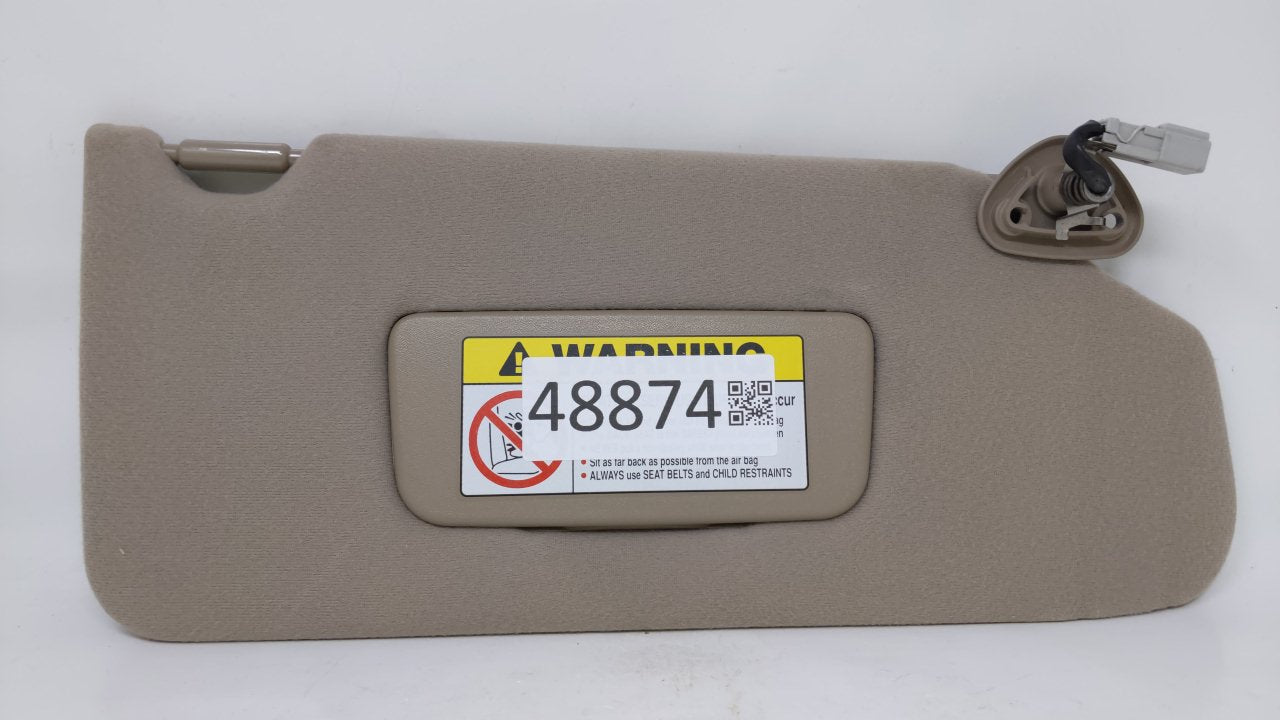 1998 Honda Accord Sun Visor Shade Replacement Passenger Right Mirror Fits OEM Used Auto Parts - Oemusedautoparts1.com